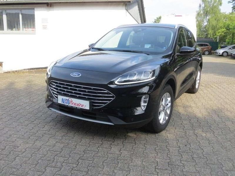 Obsidianschwarz metallic Gebraucht 2023 Ford Kuga Titanium SUV | 31.950 € (Fairer Preis) - Bild 1/4