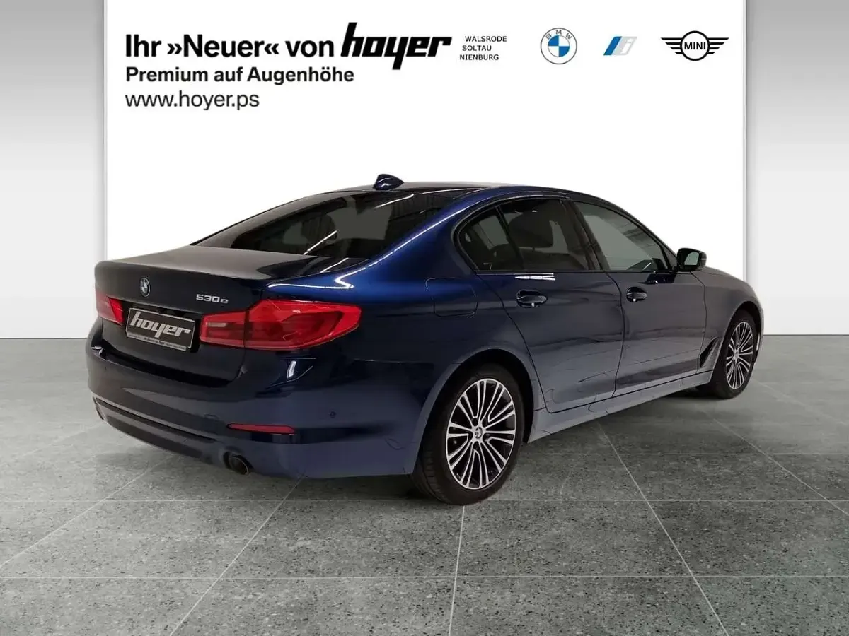 Gebraucht BMW 530e iPerformance 252 PS (185 kW) 2020 Mediterranblau Limousine