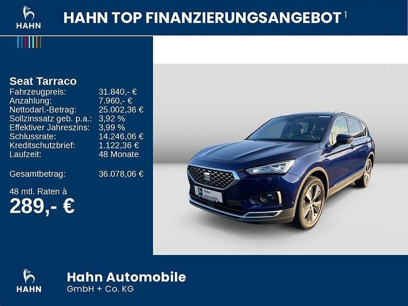 Gebraucht Seat Tarraco Xperience 150 PS (110 kW) 2022 "atlantic" blau SUV