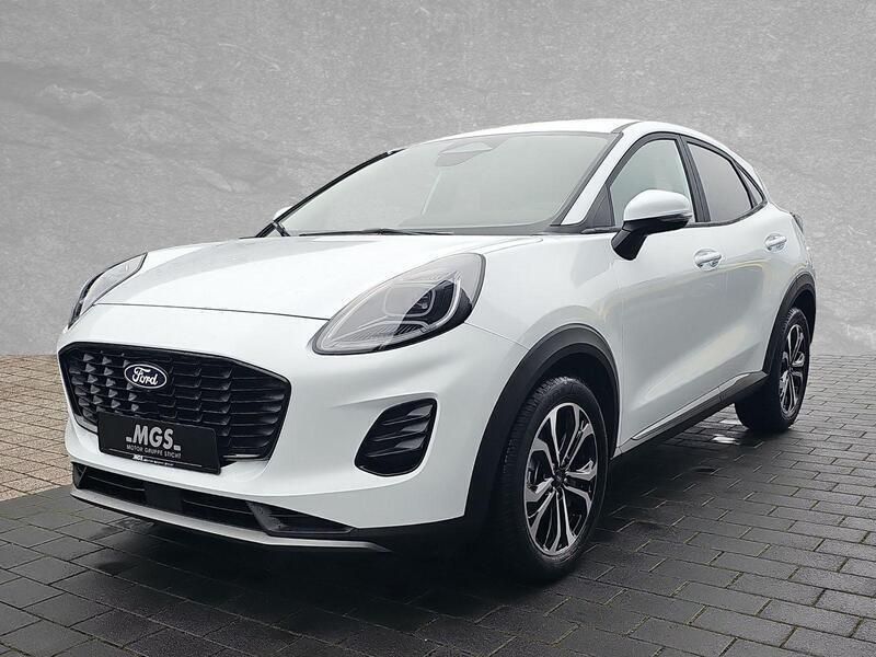 Weiß Gebraucht 2022 Ford Puma Titanium SUV | 24.590 € (Teuer) - Bild 1/4