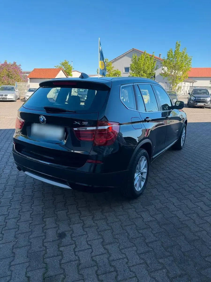 Second-hand BMW X3 184 CP (135 kW) 2012 Negru SUV