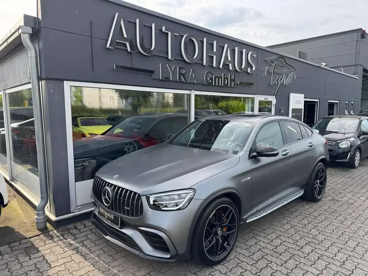 Gebraucht Mercedes GLC63 AMG AMG 510 PS (375 kW) 2023 Selenitgrau  magnolackierung SUV