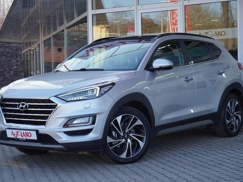 Gebraucht Hyundai Tucson Premium 185 PS (136 kW) 2019 Beige SUV
