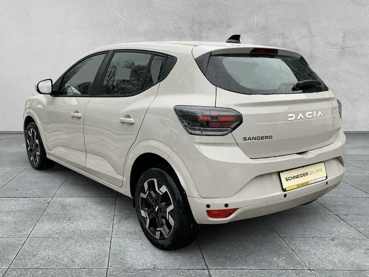 Neu Dacia Sandero Journey 101 PS (74 kW) 2026 Beige Limousine