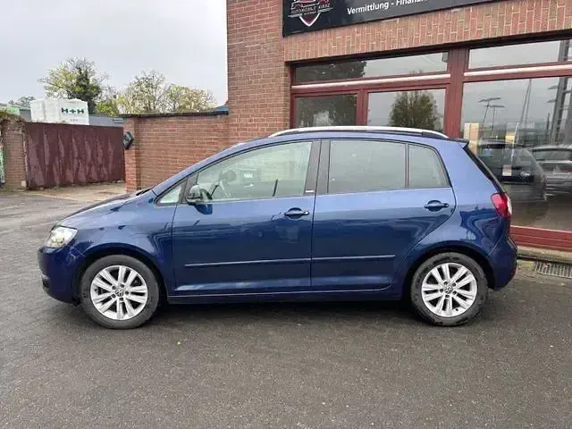 Gebraucht VW Golf Plus Cross Style 105 PS (77 kW) 2012 Blau Van / Kleinbus