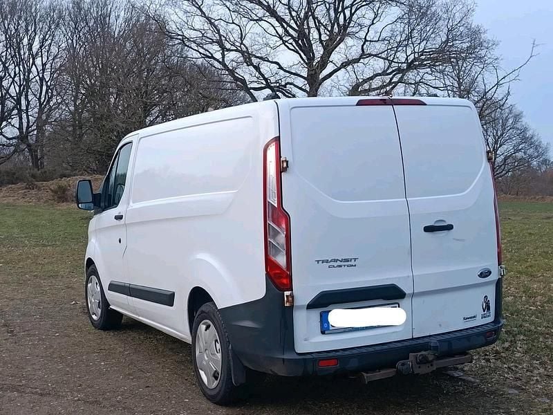 Gebraucht Ford Transit Custom 125 PS (91 kW) 2014 Weiß Van / Kleinbus