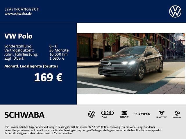 Grau Neu 2025 VW Polo Life Limousine | 25.290 € (Fairer Preis) - Bild 1/4