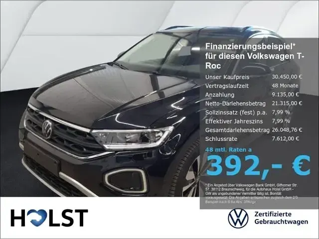 Brugt VW T-Roc Goal 150 HK (110 kW) 2025 SUV