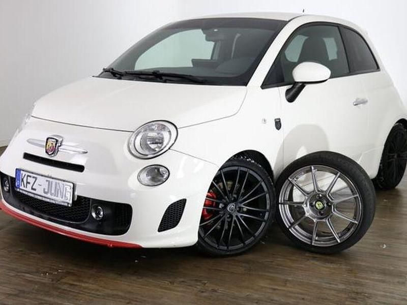 Gebraucht Abarth 500 Custom 135 PS (99 kW) 2014 Bianco bianco/ bossa nova/calc Coupé
