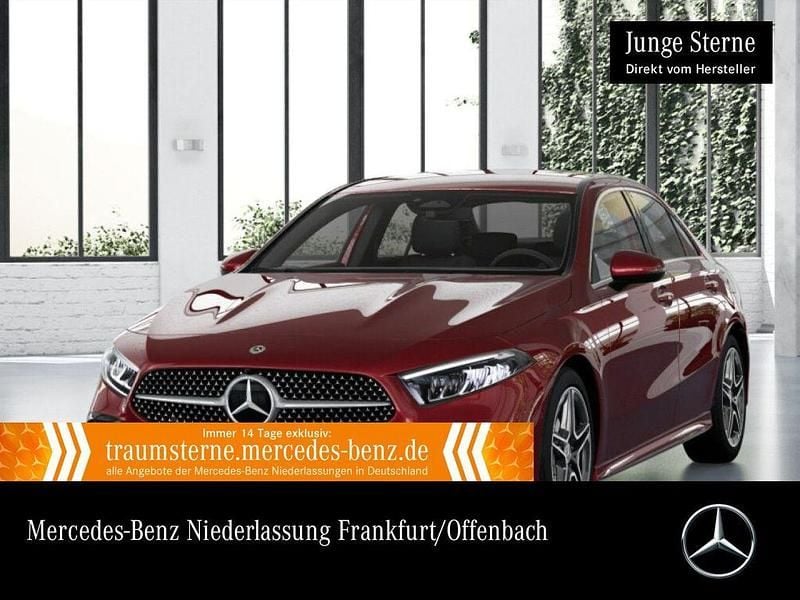 Rot Gebraucht 2024 Mercedes A200 AMG Limousine | 32.290 € (Fairer Preis) - Bild 1/3