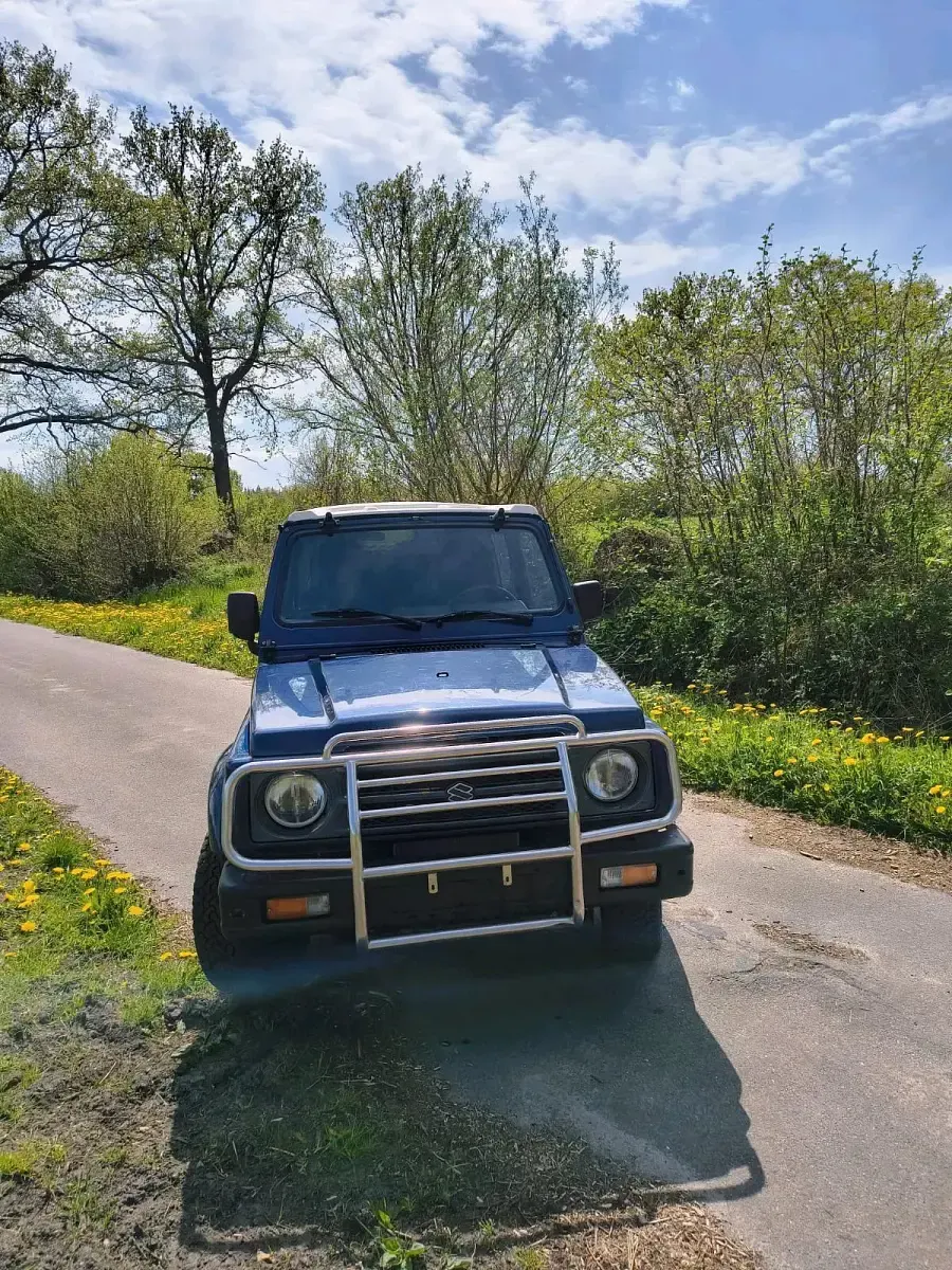 Usata Suzuki Samurai 75 CV (55 kW) 1997 Blu SUV