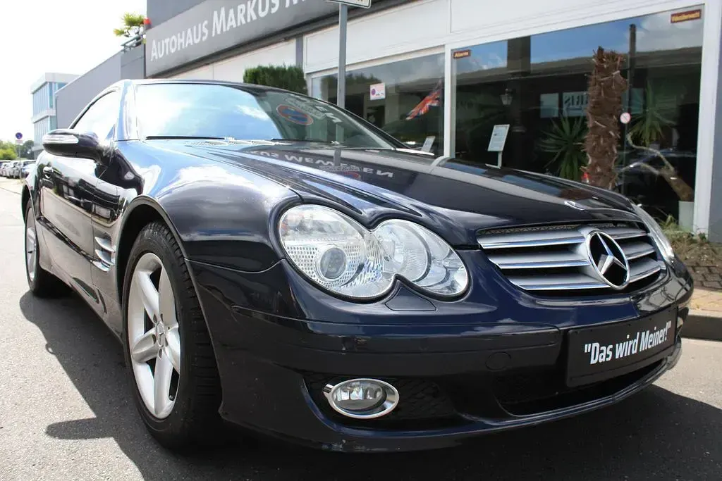 Gebraucht Mercedes SL350 272 PS (200 kW) 2008 Chromitschwarz Cabrio