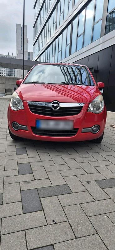 Gebraucht Opel Agila 66 PS (48 kW) 2010 Rot Kleinwagen