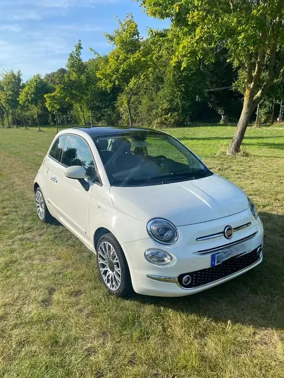 Gebraucht Fiat 500 Pop Star 69 PS (50 kW) 2016 Weiß Kleinwagen