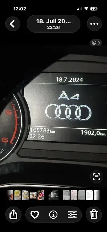 Second-hand Audi A4 190 CP (139 kW) 2017 Argintiu Break