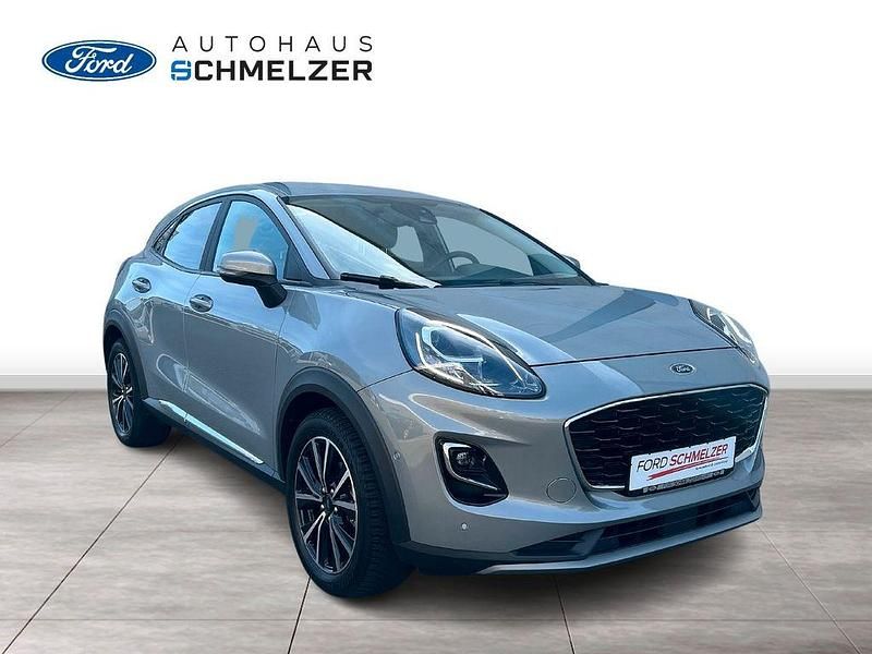 Silber Gebraucht 2021 Ford Puma Titanium SUV | 17.990 € (Superpreis) - Bild 1/4