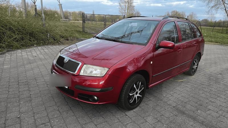 Gebraucht Skoda Fabia 75 PS (55 kW) 2006 Rot Kombi