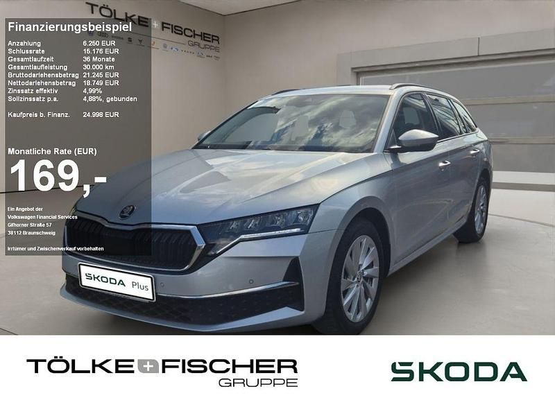 Silber Gebraucht 2024 Skoda Octavia Selection Kombi | 23.899 € (Superpreis) - Bild 1/4