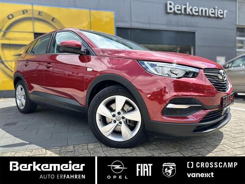 Rubin rot (metallic) Gebraucht 2021 Opel Grandland X Edition SUV | 21.900 € (Guter Preis) - Bild 1/4