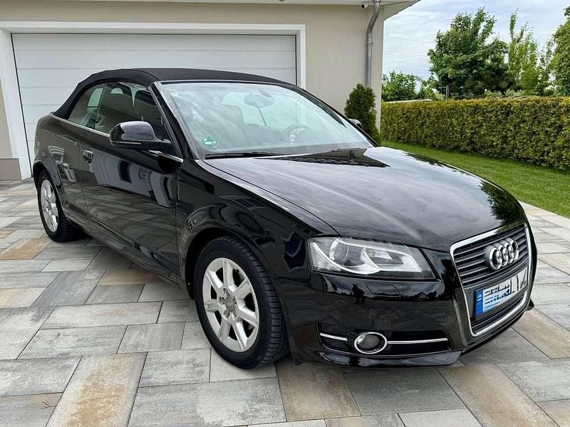 Gebraucht Audi A3 Cabriolet Ambition 105 PS (77 kW) 2010 Schwarz Cabrio
