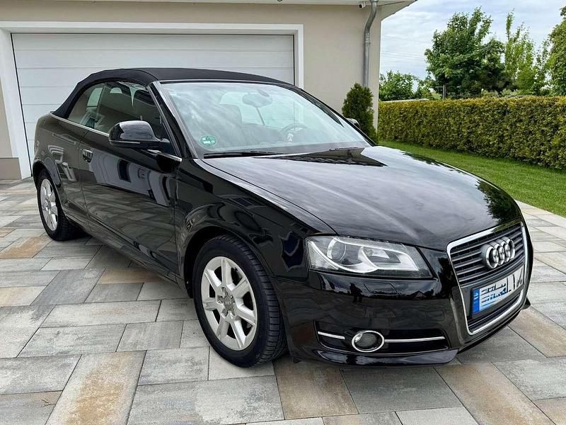 Schwarz Gebraucht 2010 Audi A3 Cabriolet Ambition Cabrio | 5.100 € (Guter Preis) - Bild 1/4