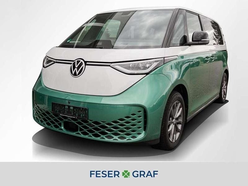 Candyweiß/bay leaf green metallic Gebraucht 2023 VW ID. Buzz Pro Van | 42.940 € (Superpreis) - Bild 1/4
