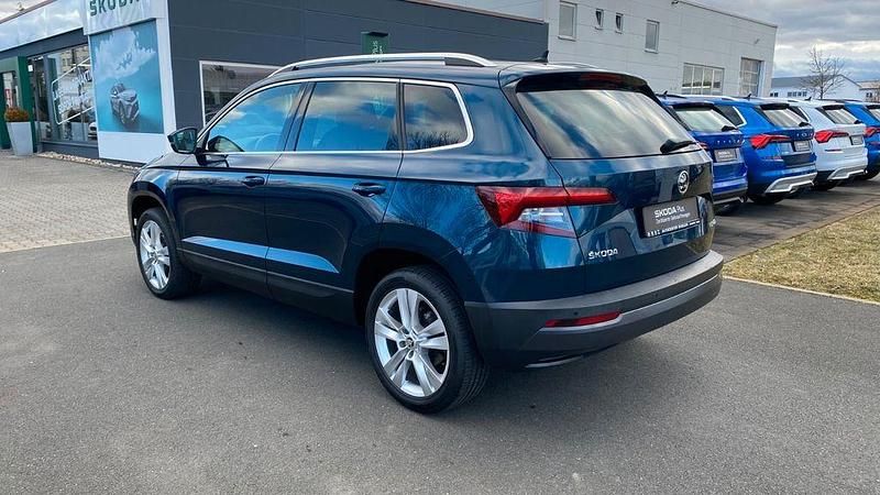 Gebraucht Skoda Karoq Style 150 PS (110 kW) 2019 Blau SUV