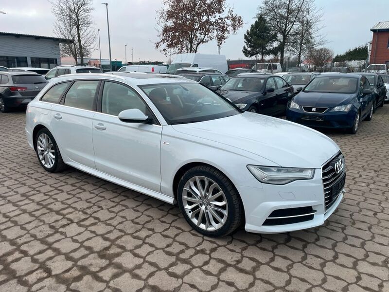 Weiß Gebraucht 2016 Audi A6 S-Line Kombi | 18.800 € (Guter Preis) - Bild 1/4