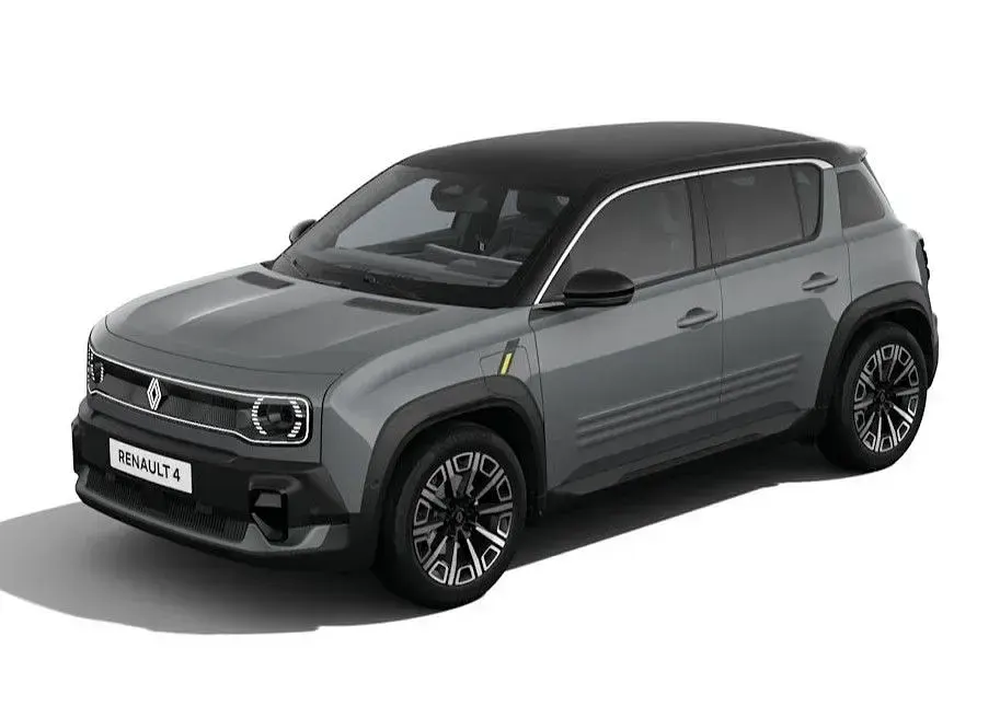 Neu Renault 4 E-Tech Iconic 110 kW (150 PS) 2026 Grau SUV