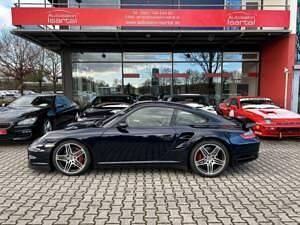 Blau Gebraucht 2007 Porsche 911 Turbo Coupé | 72.900 € - Bild 1/4
