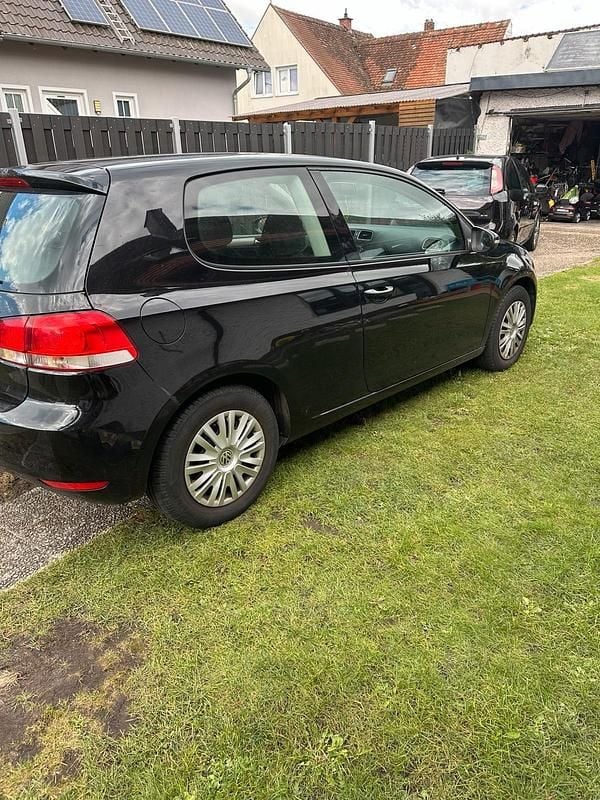 Gebraucht VW Golf VI 2010 Schwarz Kleinwagen