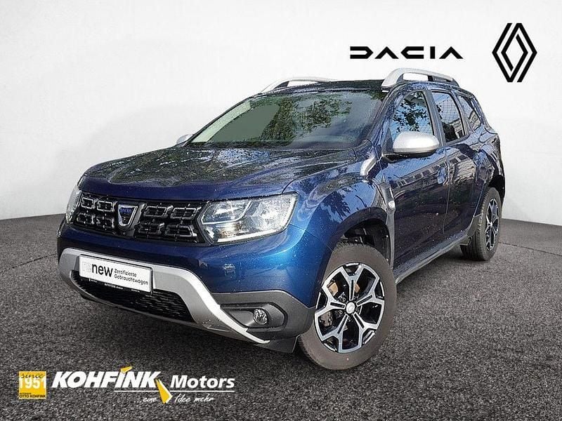 Blau (metallic) Gebraucht 2020 Dacia Duster Anniversary SUV | 11.960 € (Superpreis) - Bild 1/4
