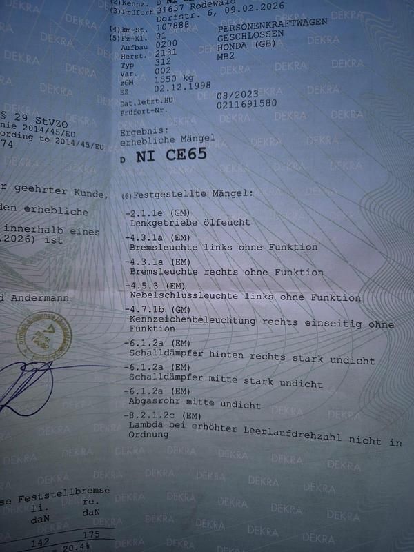 Gebraucht Honda Civic 90 PS (66 kW) 1998 Silber Limousine