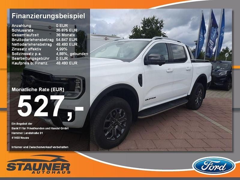 Frostweiß Gebraucht 2025 Ford Ranger Wildtrack Abholung | 48.480 € (Superpreis) - Bild 1/4