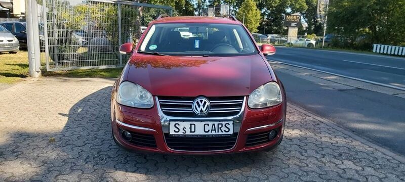 Rot Gebraucht 2009 VW Golf VI Trendline Kombi | 5.999 € (Teuer) - Bild 1/4