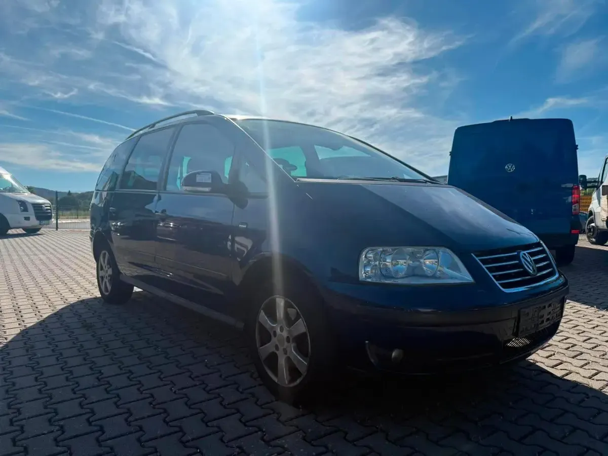Gebraucht VW Sharan 116 PS (85 kW) 2005 Blau Van / Kleinbus