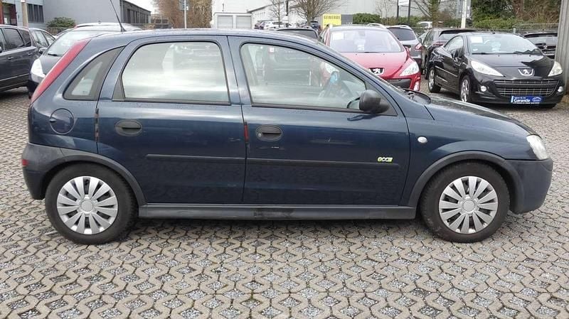 Gebraucht Opel Corsa Basis 75 PS (55 kW) 2002 Blau Kleinwagen