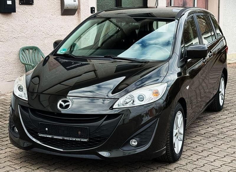 Gebraucht Mazda 5 116 PS (85 kW) 2012 Schwarz Van / Kleinbus