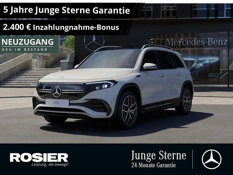 Weiss / polarweiß Gebraucht 2022 Mercedes EQB300 Advanced Plus SUV | 33.890 € (Etwas zu teuer) - Bild 1/4