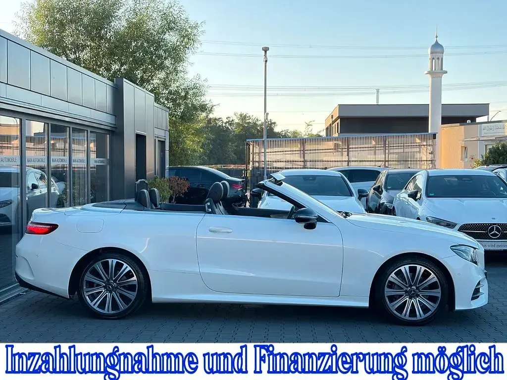Gebraucht Mercedes E200 AMG 184 PS (135 kW) 2018 Weiß Cabrio