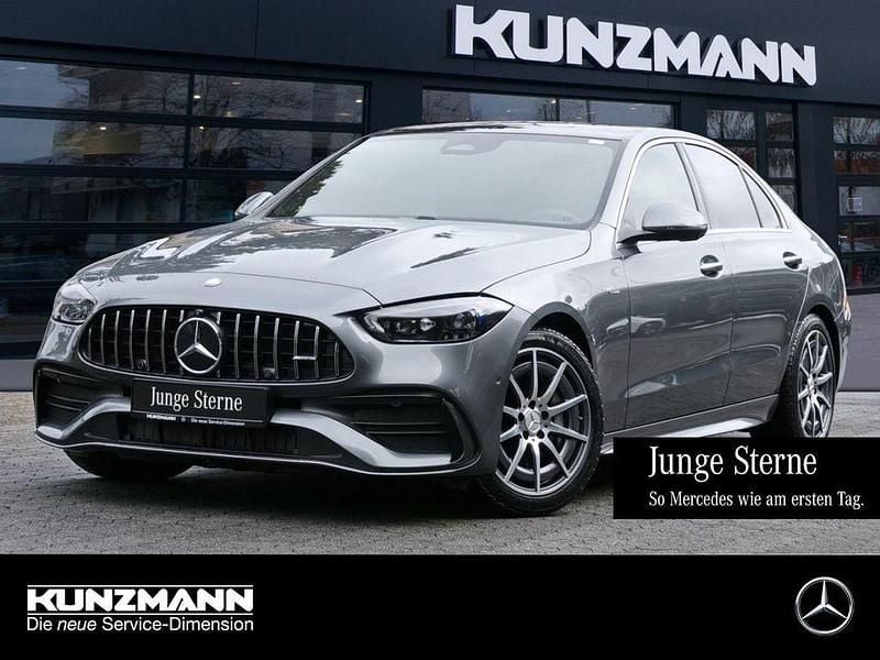 Gebraucht Mercedes C43 AMG AMG 408 PS (300 kW) 2024 Selenitgrau metallic Limousine