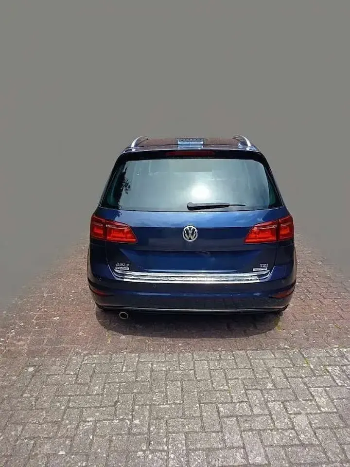 Gebraucht VW Golf Sportsvan Allstar 110 PS (80 kW) 2016 Blau Van / Kleinbus