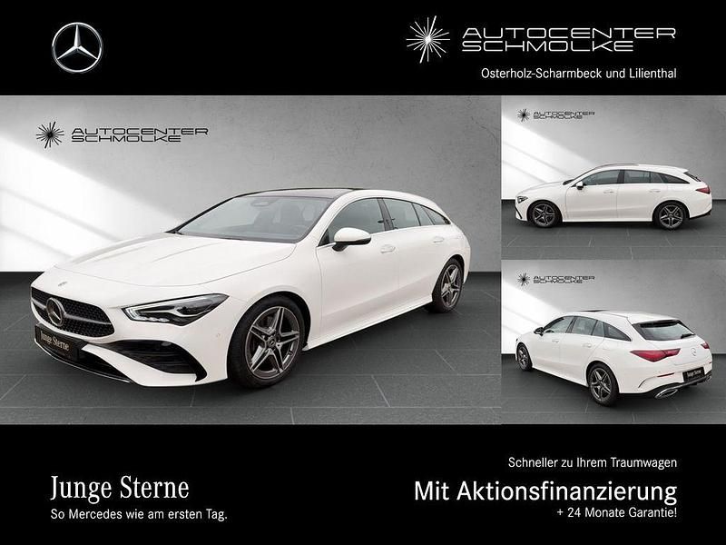 Unilack polarweiß Gebraucht 2024 Mercedes CLA200 Shooting Brake Advanced Plus Kombi | 33.649 € (Fairer Preis) - Bild 1/4