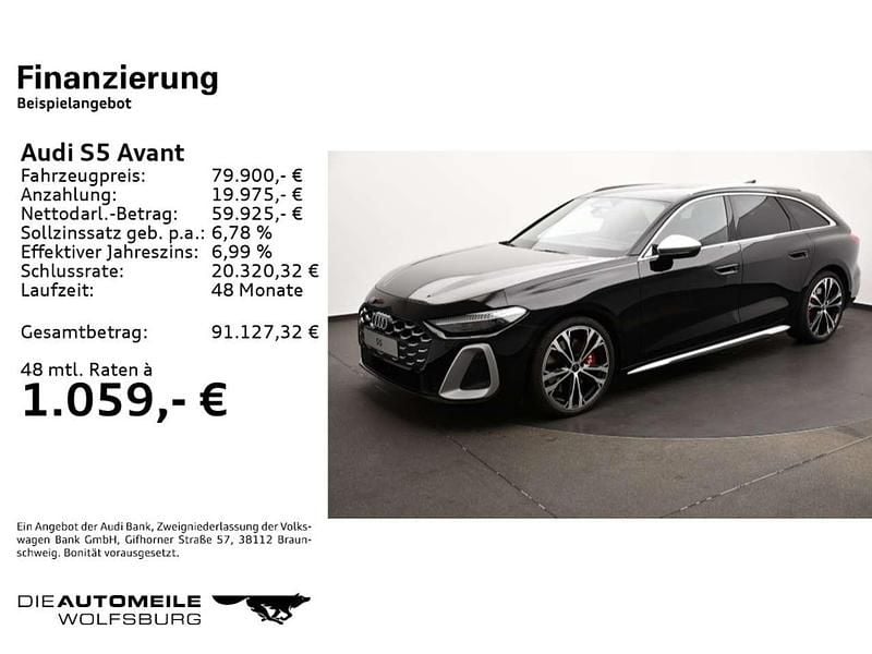 Neu Audi S5 367 PS (269 kW) 2026 Mythosschwarz metallic Kombi