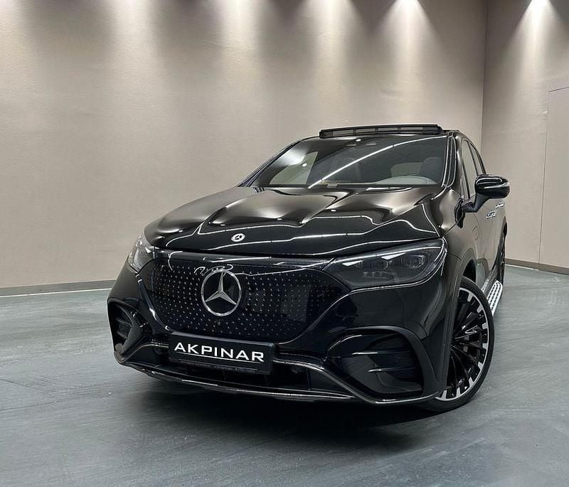 Obsidianschwarz Gebraucht 2023 Mercedes EQE500 AMG SUV | 71.800 € (Superpreis) - Bild 1/4