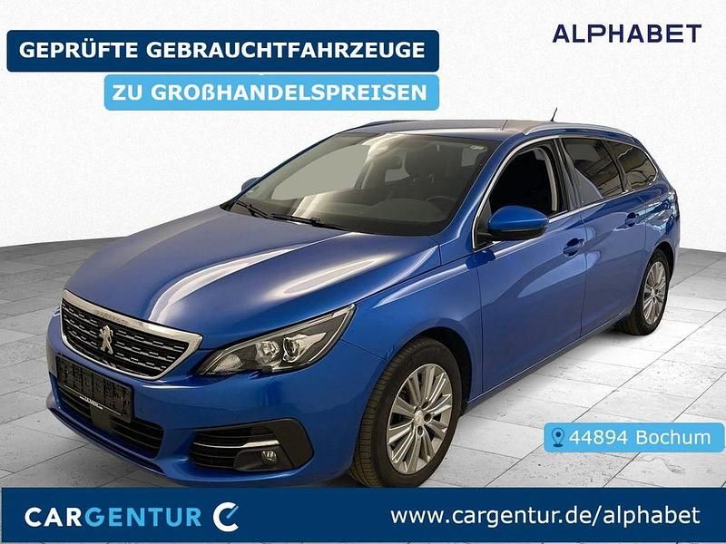 Vertigo blau Gebraucht 2020 Peugeot 308 Allure Kombi | 8.997 € (Guter Preis) - Bild 1/2