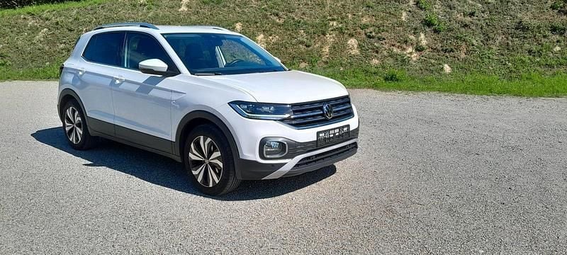 Weiß Gebraucht 2021 VW T-Cross Beats SUV | 18.450 € (Superpreis) - Bild 1/4