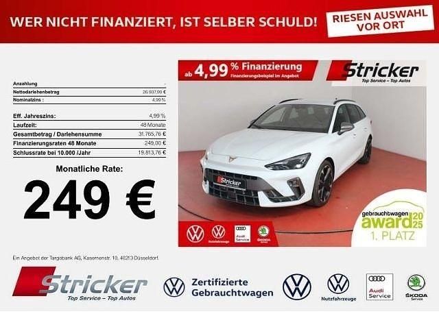 Gebraucht Cupra Leon 150 PS (110 kW) 2025 Glacial weiß metallic (metallic) Kombi