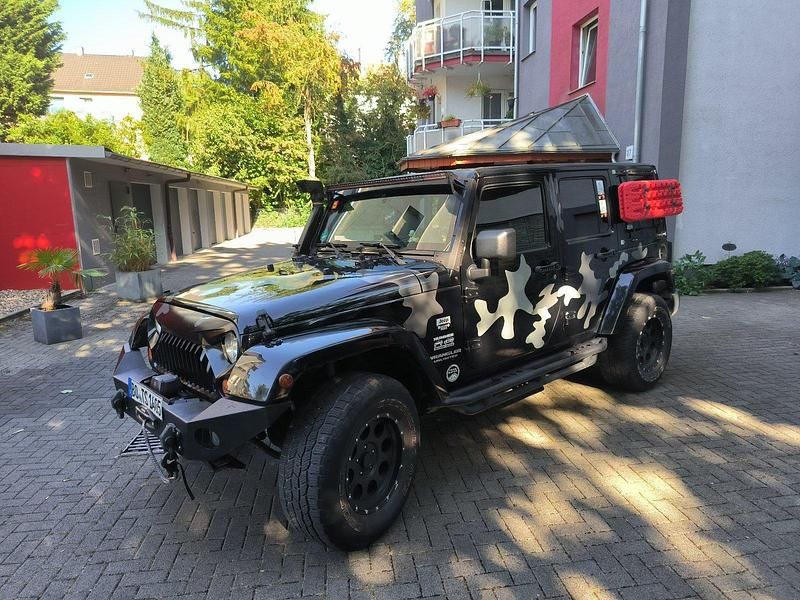 Schwarz Gebraucht 2008 Jeep Wrangler SUV | 22.950 € (Etwas zu teuer) - Bild 1/4