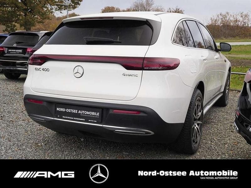 Gebraucht Mercedes EQC400 300 kW (408 PS) 2022 Unilack polarweiß SUV